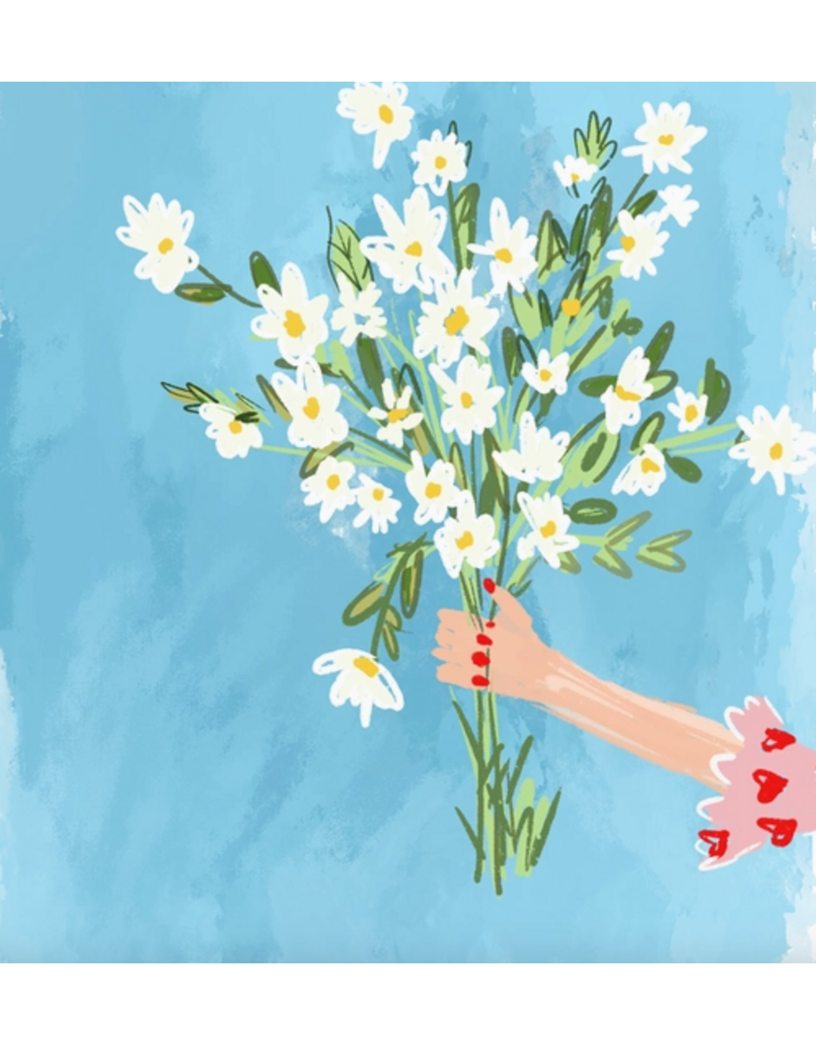 Rebecca Illustrated All For You Bouquet Card