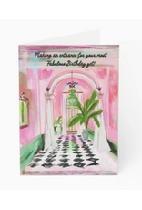 Rebecca Illustrated Fabulous Birthday Entrance Card