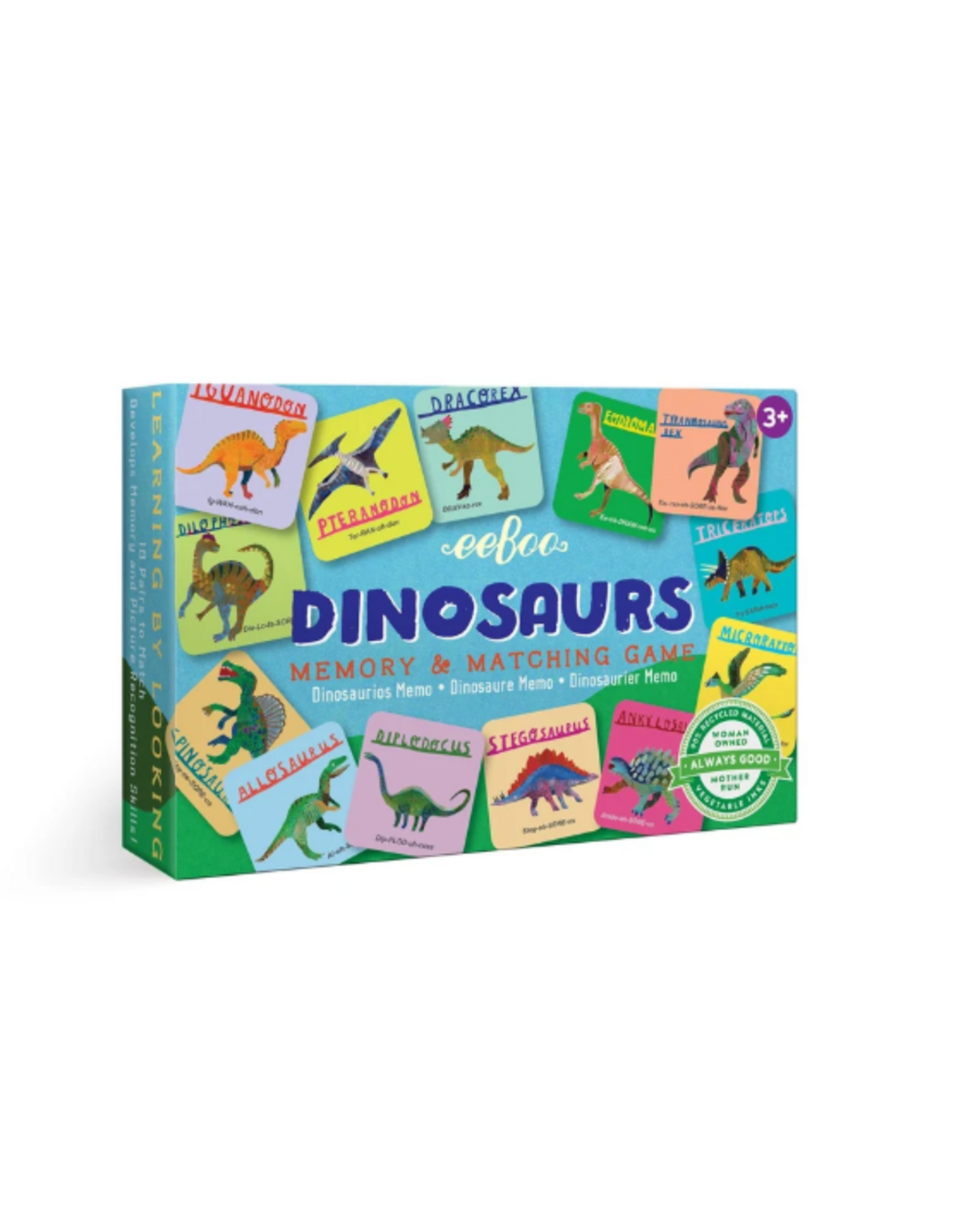 eeBoo Dinosaur Matching Game