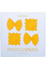Piecework Puzzles Pasta Cocktail Napkins - Set of 4