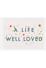Dear Hancock Life Well Loved Card