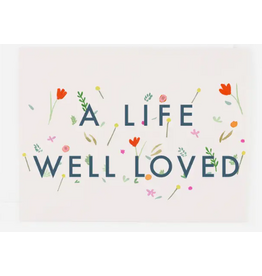 Dear Hancock Life Well Loved Card
