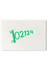 Tiny Ink Boston 02129 Pennant 5 x 7 Print