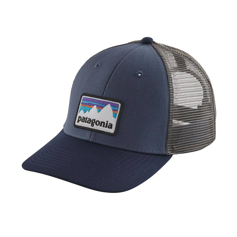 patagonia shop sticker patch lopro trucker hat