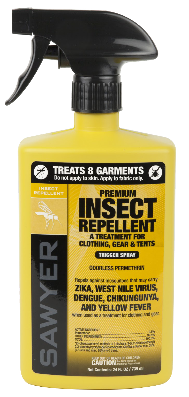 Sawyer Permethrin 24oz Trigger Spray For Clothing Quest Outdoors