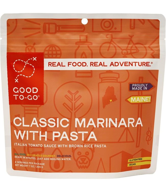Good To-Go Foods Classic Marinara with Pasta