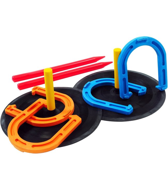 Champion Sports Rubber Horseshoe Set