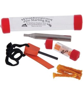Bellows Fire Starting Kit