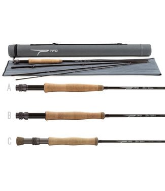 Temple Fork Outfitters TFO 4 pc. Blue Ribbon Rod w/Case