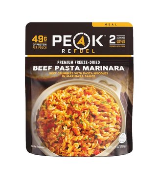 Peak Refuel Beef Pasta Marinara