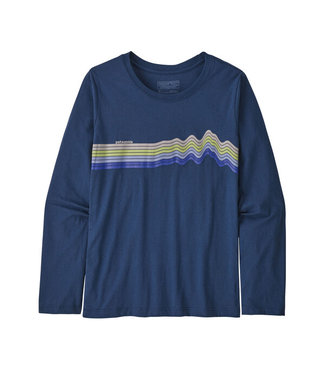 Patagonia Girls' Long-Sleeved Graphic Organic T-Shirt