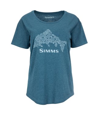 Simms W's Floral Trout T-Shirt