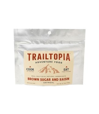 Trailtopia Brown Sugar Raisin Oatmeal