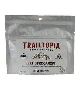 Trailtopia Beef Stroganoff Single Serve