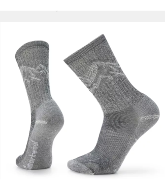 Smartwool M's Hike Classic Edition Light Cushion Mountain Pattern Crew Socks