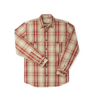 Filson Men's Washed Feather Cloth Shirt