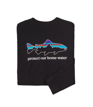 Patagonia M's L/S Home Water Trout Responsibili-Tee