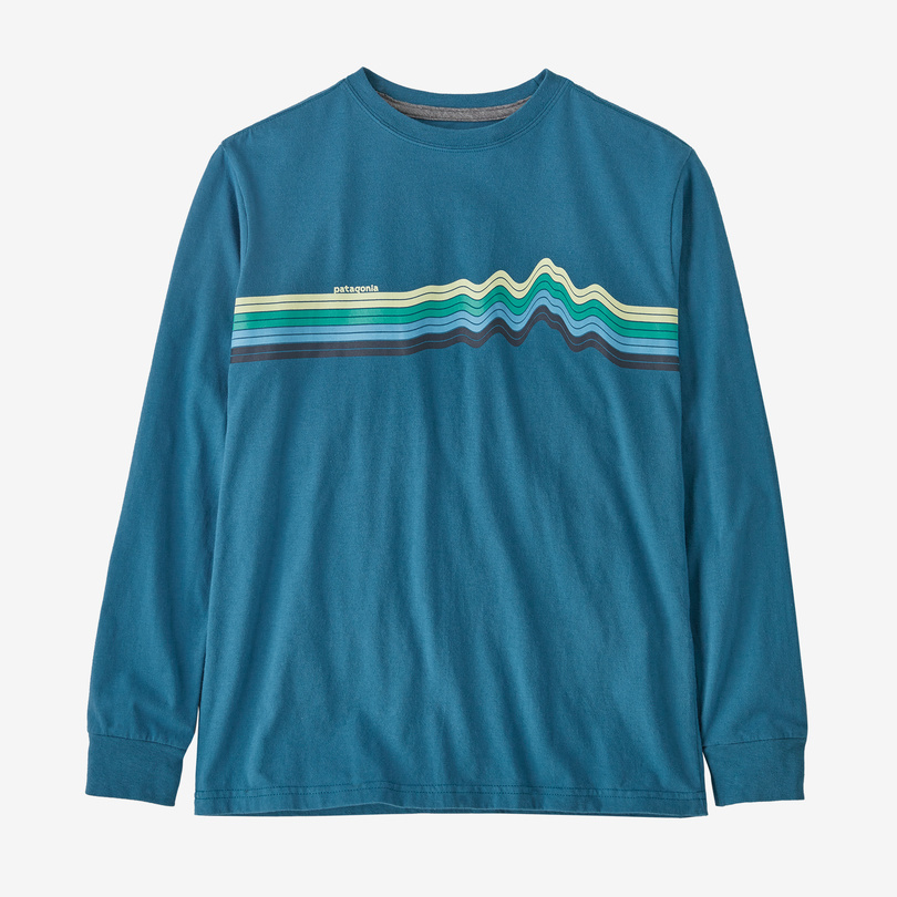 Patagonia K's L/S Regenerative Organic Certified Cotton Graphic T-Shir