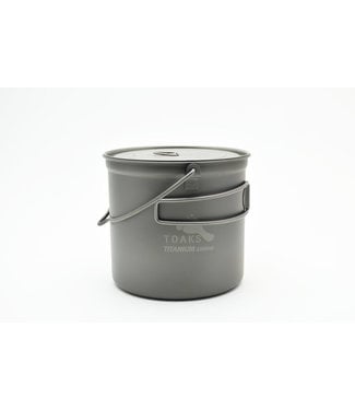 Toaks Outdoor Titanium 1100ml Pot  with Bail Handle