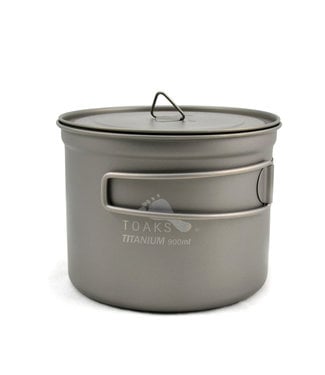 Toaks Outdoor Titanium 900ml D115mm Pot