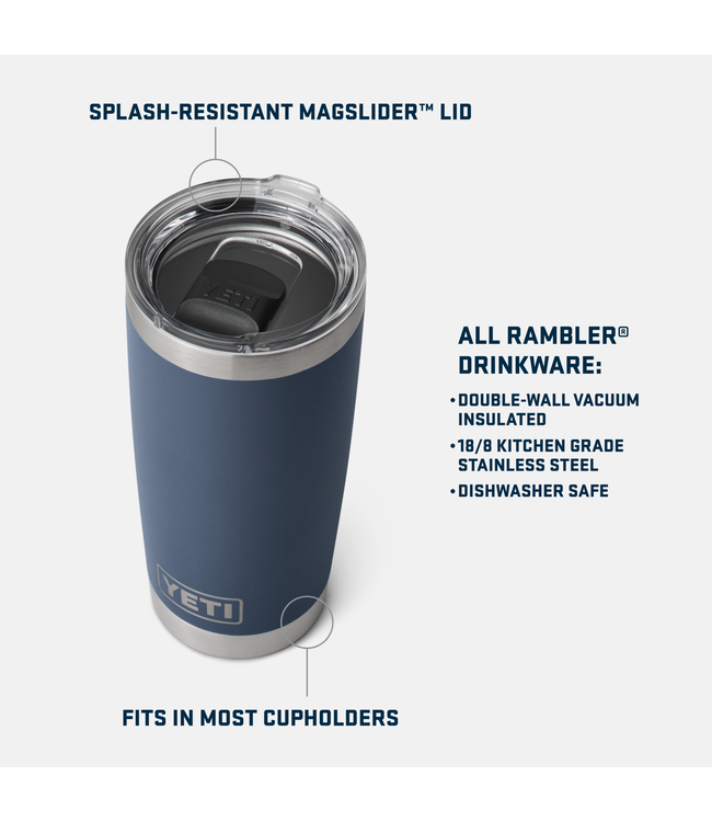 YETI Rambler w/ MagSlider Lid 20oz Quest Outdoors