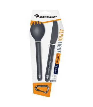 Sea to Summit Alpha Light Spork and Knife Set