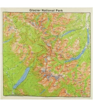 THE PRINTED IMAGE National Parks Topo Bandanas