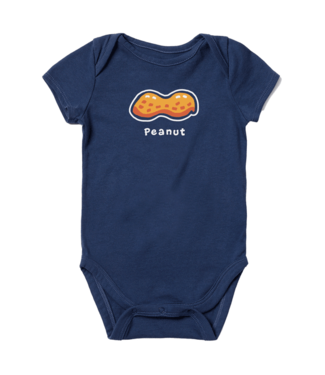 Life is Good Baby Peanut Crusher Bodysuit