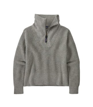 Patagonia W's Recycled Wool-Blend 1/4 Zip Sweater