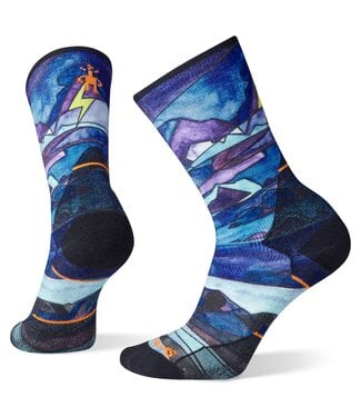 Smartwool Women’s Athlete Edition Run Print Crew Socks