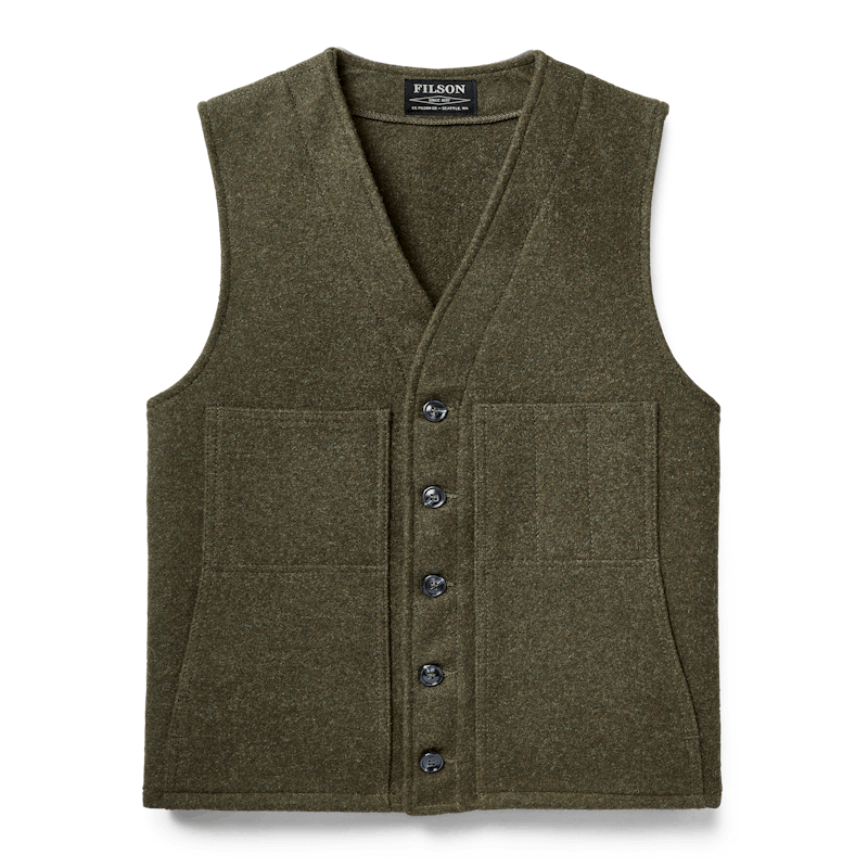 Filson Men's Mackinaw Wool Vest L