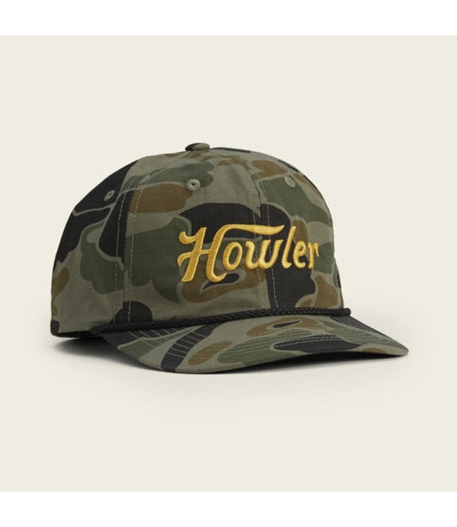 Howler Bros M's Unstructured Snapback Hats Howler Script : Camo - Quest  Outdoors