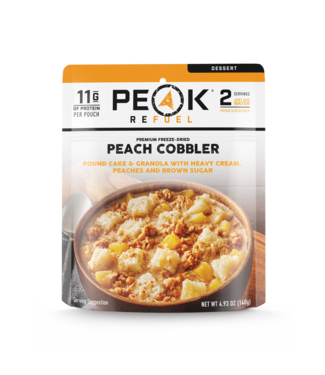 Peak Refuel Peach Cobbler