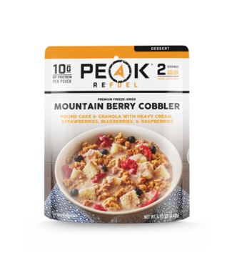 Peak Refuel Mountain Berry Cobbler