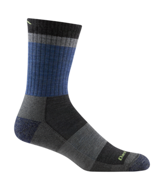 Darn Tough Vermont M's 1924 Heady Stripe Micro Crew Lightweight with Cushion