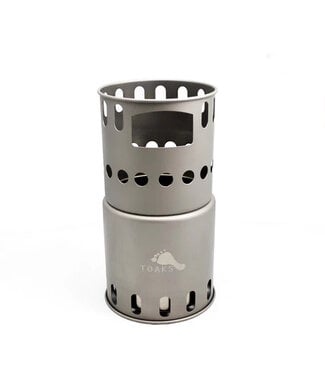 Toaks Outdoor Titanium Backpacking Wood Burning Stove