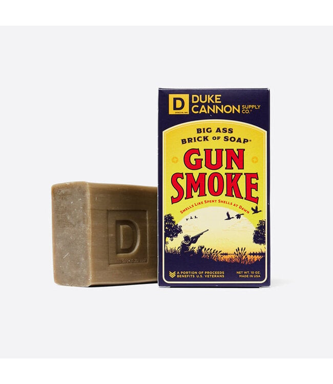 Duke Cannon - Big Ass Brick of Soap - Gun Smoke