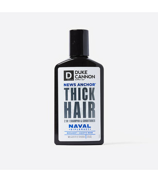 Duke Cannon News Anchor 2-in-1 Hair Wash - Naval Diplomacy