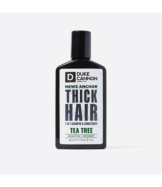 Duke Cannon News Anchor 2-in-1 Hair Wash - Tea Tree Formula