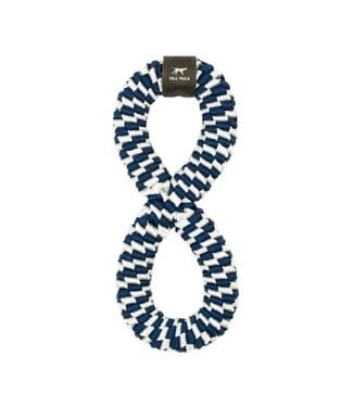 Tall Tails 11" Infinity Braided Tug Toy Navy