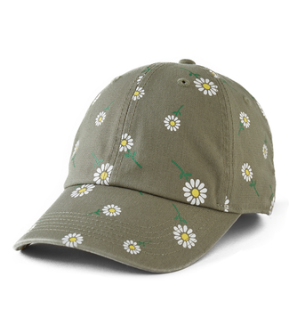Life is Good Peace Daisy Pattern Chill Cap