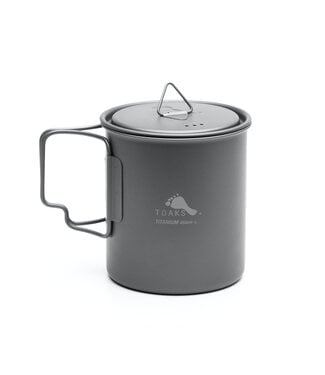 Toaks Outdoor Titanium 450ml Ultralight Cup with Lid