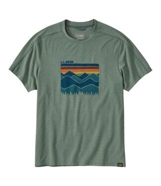 L.L.Bean Men's Everyday SunSmart Tee Short Sleeve Graphic Regular