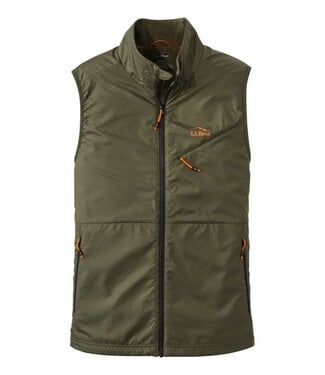 L.L.Bean Men's Bean's Performance Fleece-Lined Windbreaker Vest Regular