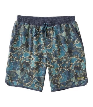 L.L.Bean Men's All Adventure Swim Short Print 9"