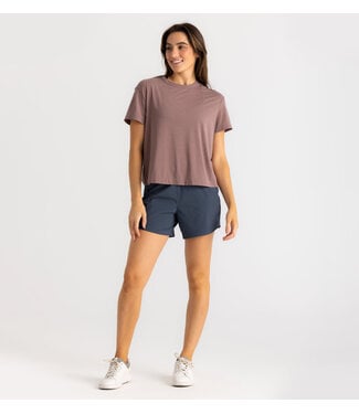 Free Fly Women's Bamboo-Lined Active Breeze Short - 5"