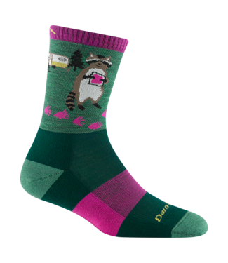 Darn Tough Vermont Women's 5001 Critter Club Micro Crew Lightweight with Cushion