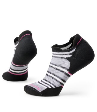 Smartwool W's Run Targeted Cushion Stripe Low Ankle Socks