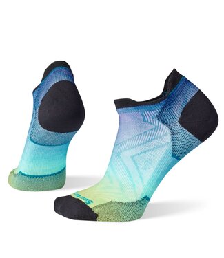 Smartwool W's Run Zero Cushion Ombre Print Low Ankle Socks