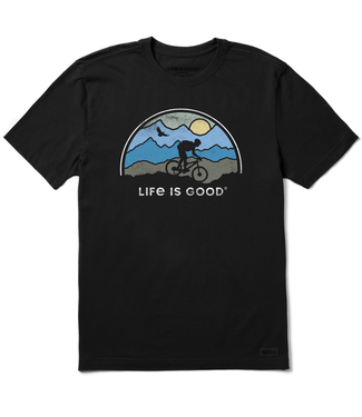 Life is Good Men All Tee Shirts Men's Beautiful Biking Short Sleeve Tee